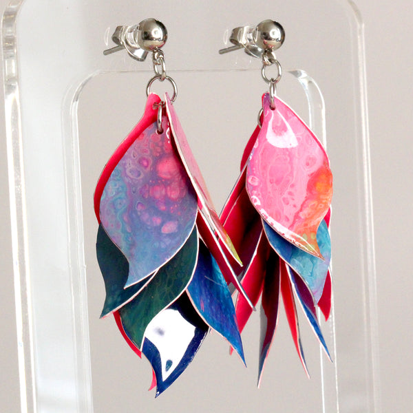 Chandelier Petal Earrings