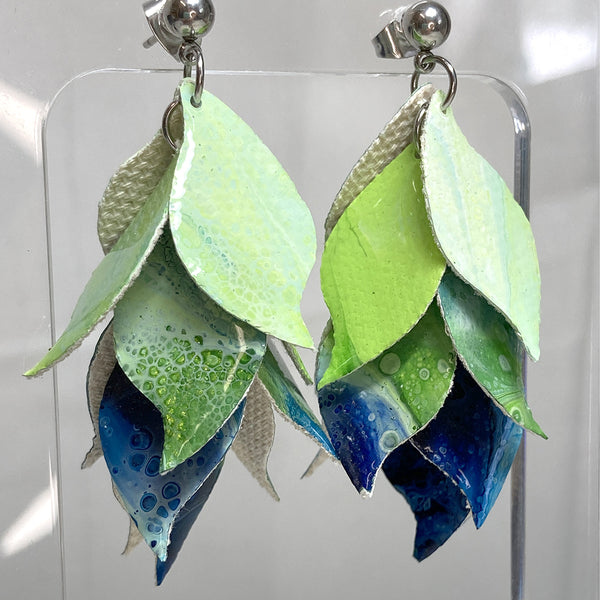 Chandelier Petal Earrings