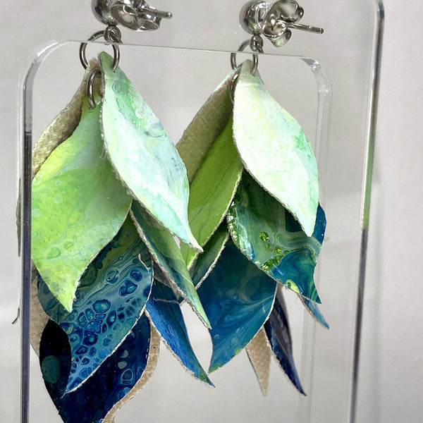 Chandelier Petal Earrings