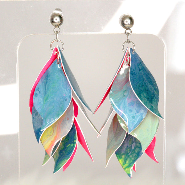 Chandelier Petal Earrings