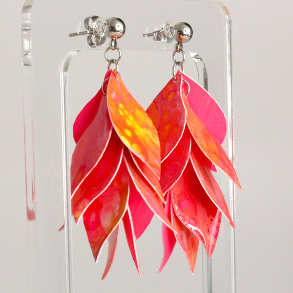 Chandelier Petal Earrings