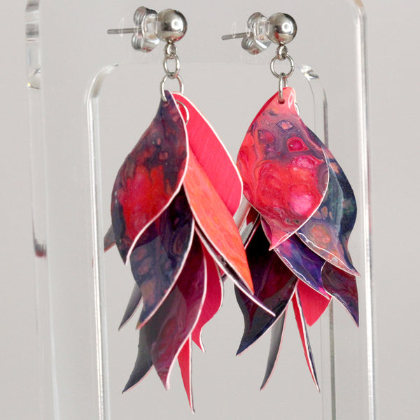 Chandelier Petal Earrings