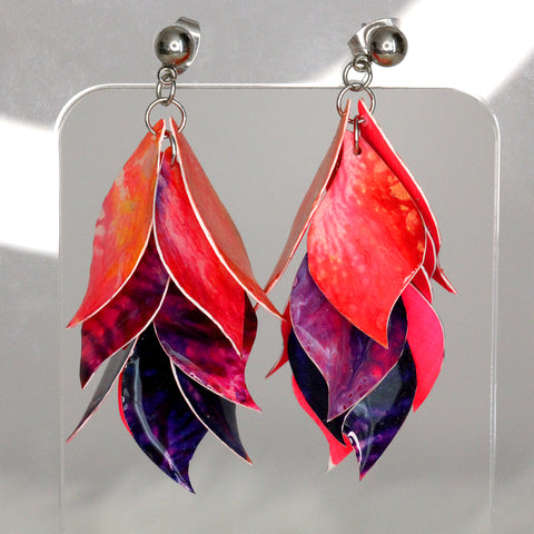 Chandelier Petal Earrings