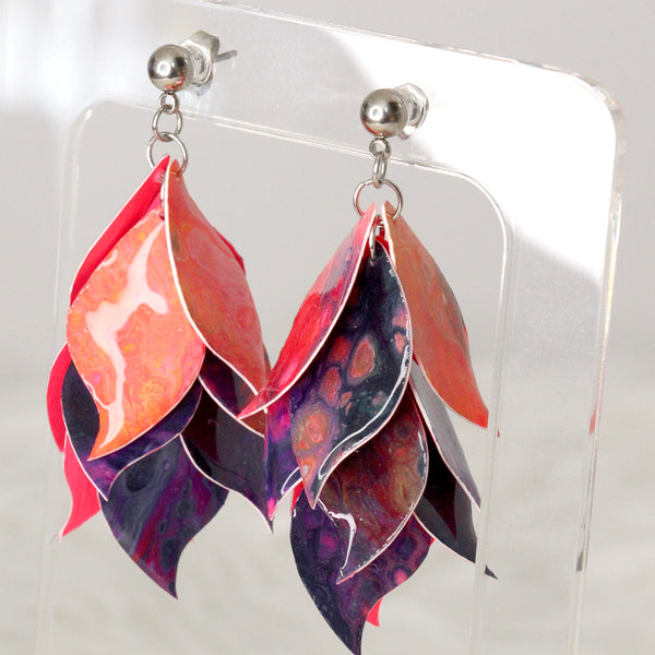 Chandelier Petal Earrings